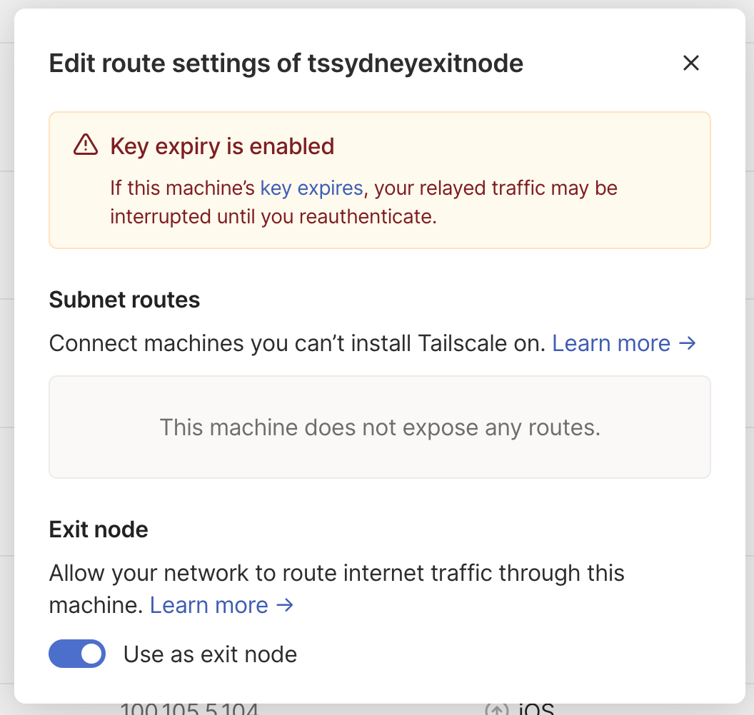 Automating Tailscale exit nodes on AWS